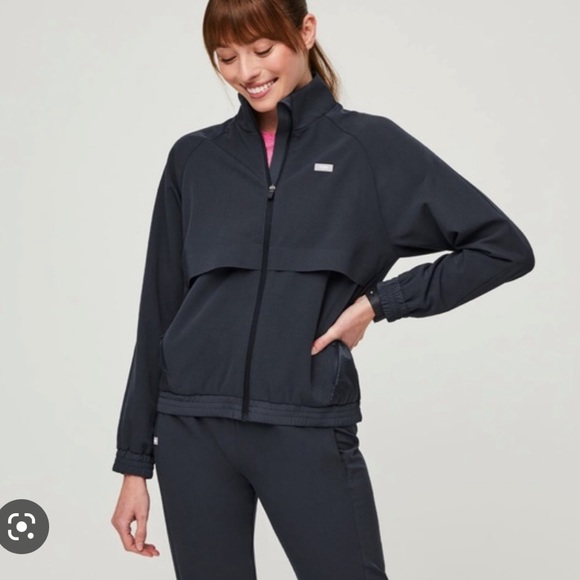 Figs Jackets & Coats Womens Night Sky Sydney Scrub Jacket L Night